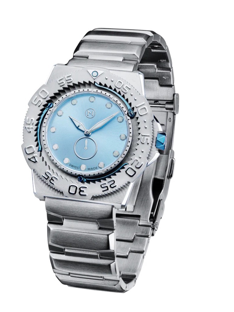Nove Trident Ice Blue 42mm Limited Edition New Watch